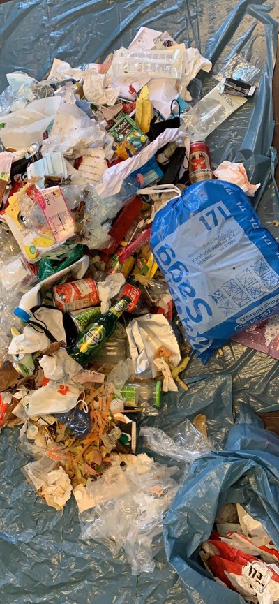 müllsammlung 5d rund ums schulhaus